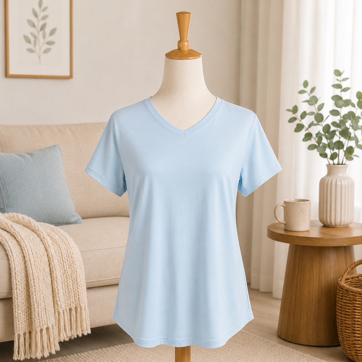 Arctic Blue Lounge Shirt